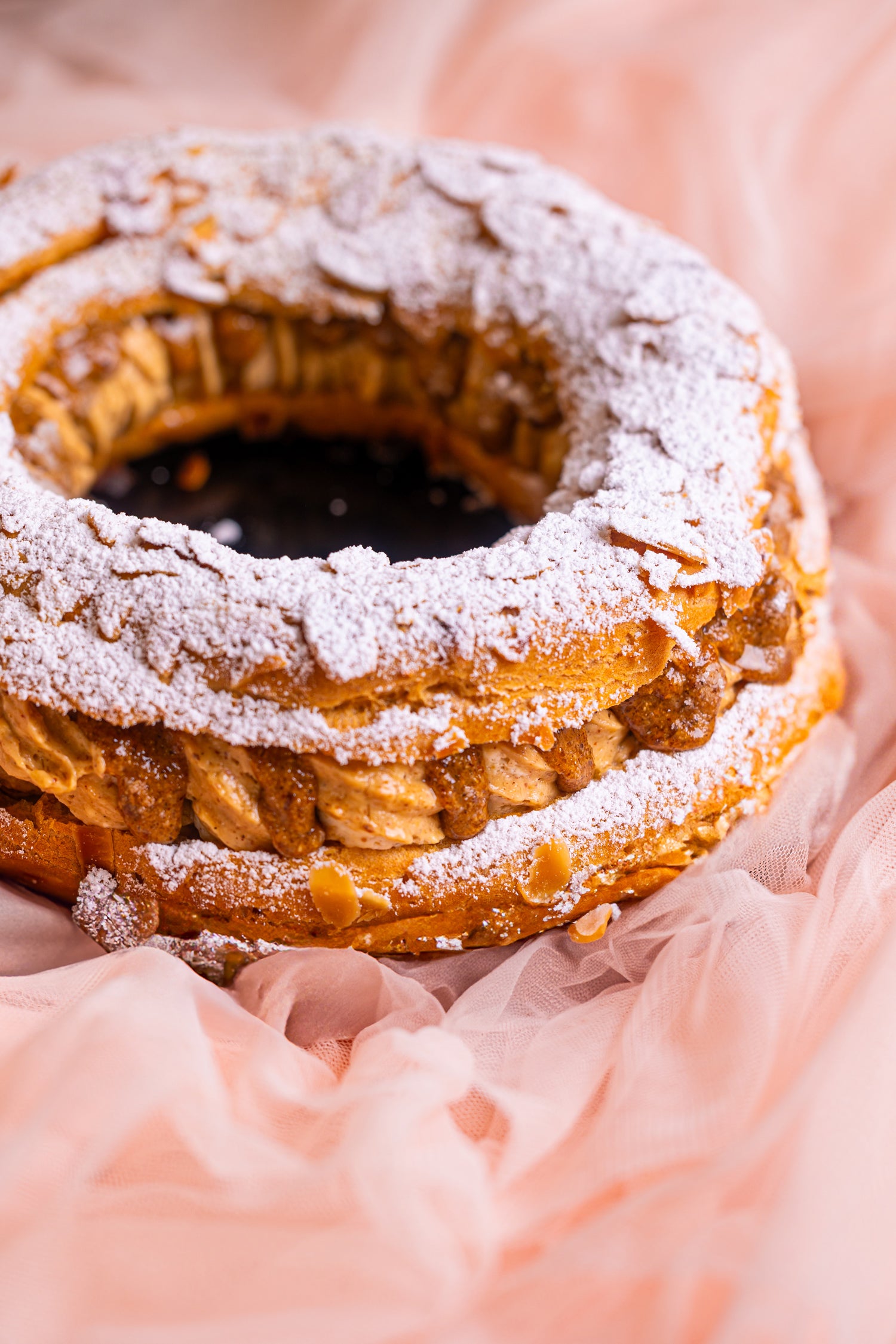 Paris Brest praliné noisettes et amandes