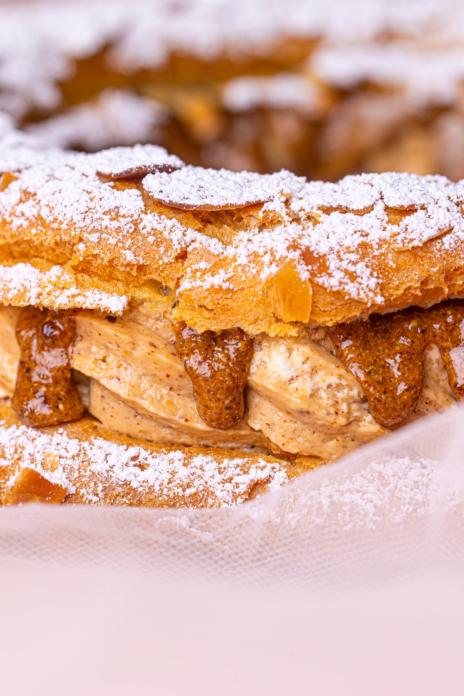 Paris Brest praliné noisettes et amandes