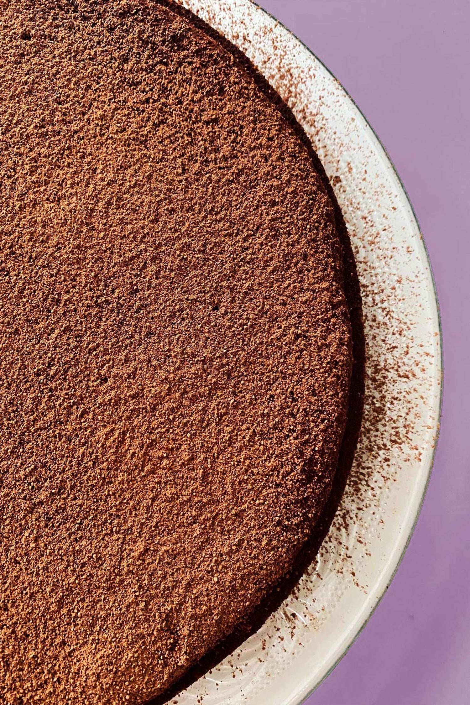 Tarte mousse chocolat et sarrasin, sucre rousse