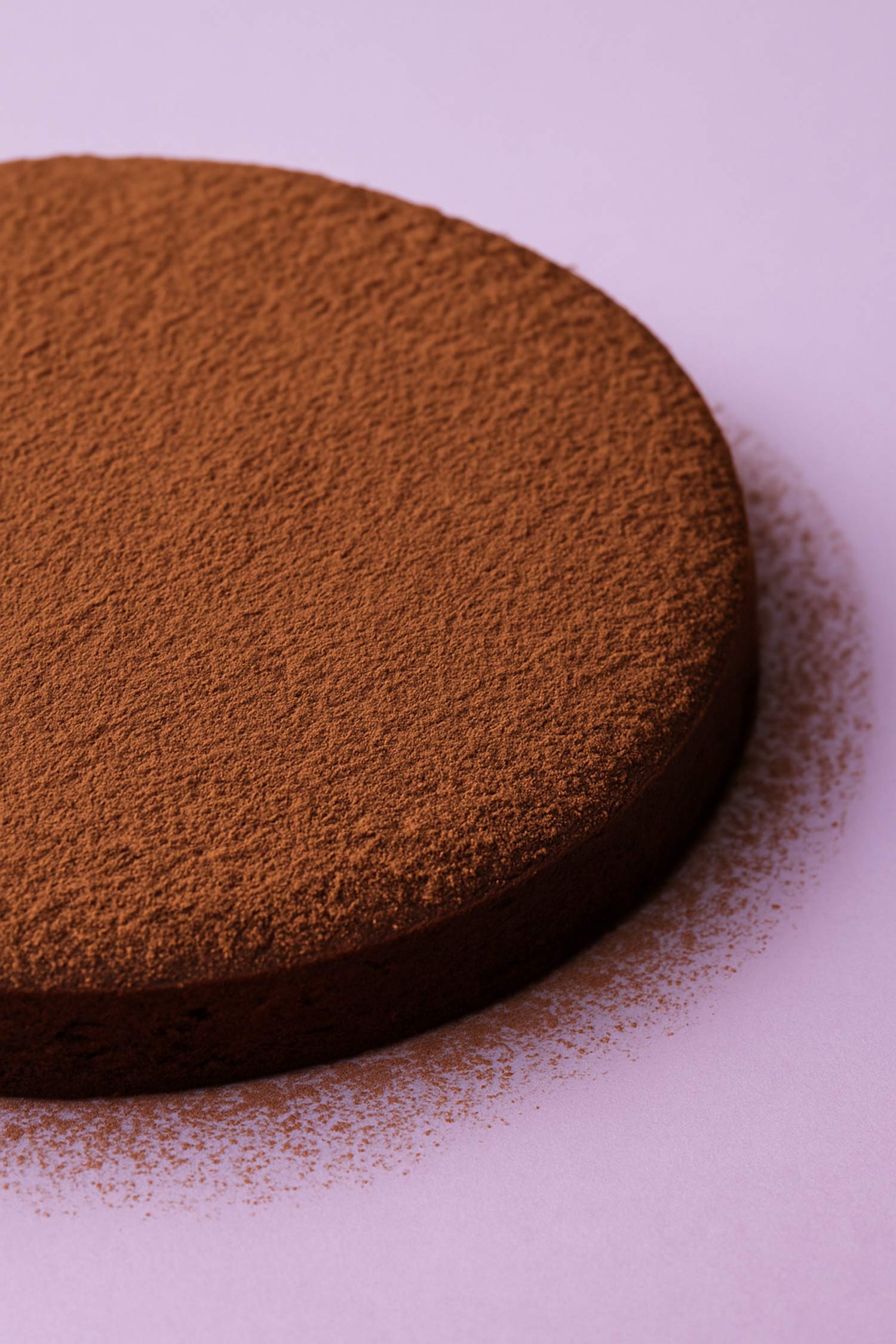 Tarte mousse chocolat et sarrasin, sucre rousse