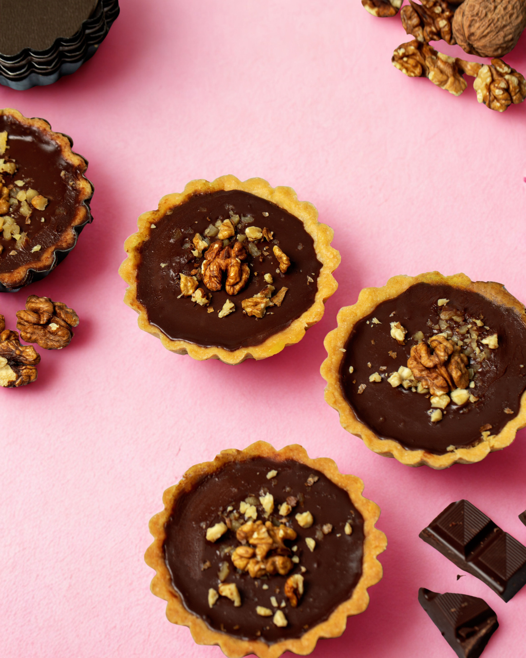 Atelier tartelettes chocolat caramel cacahuètes façon snickers