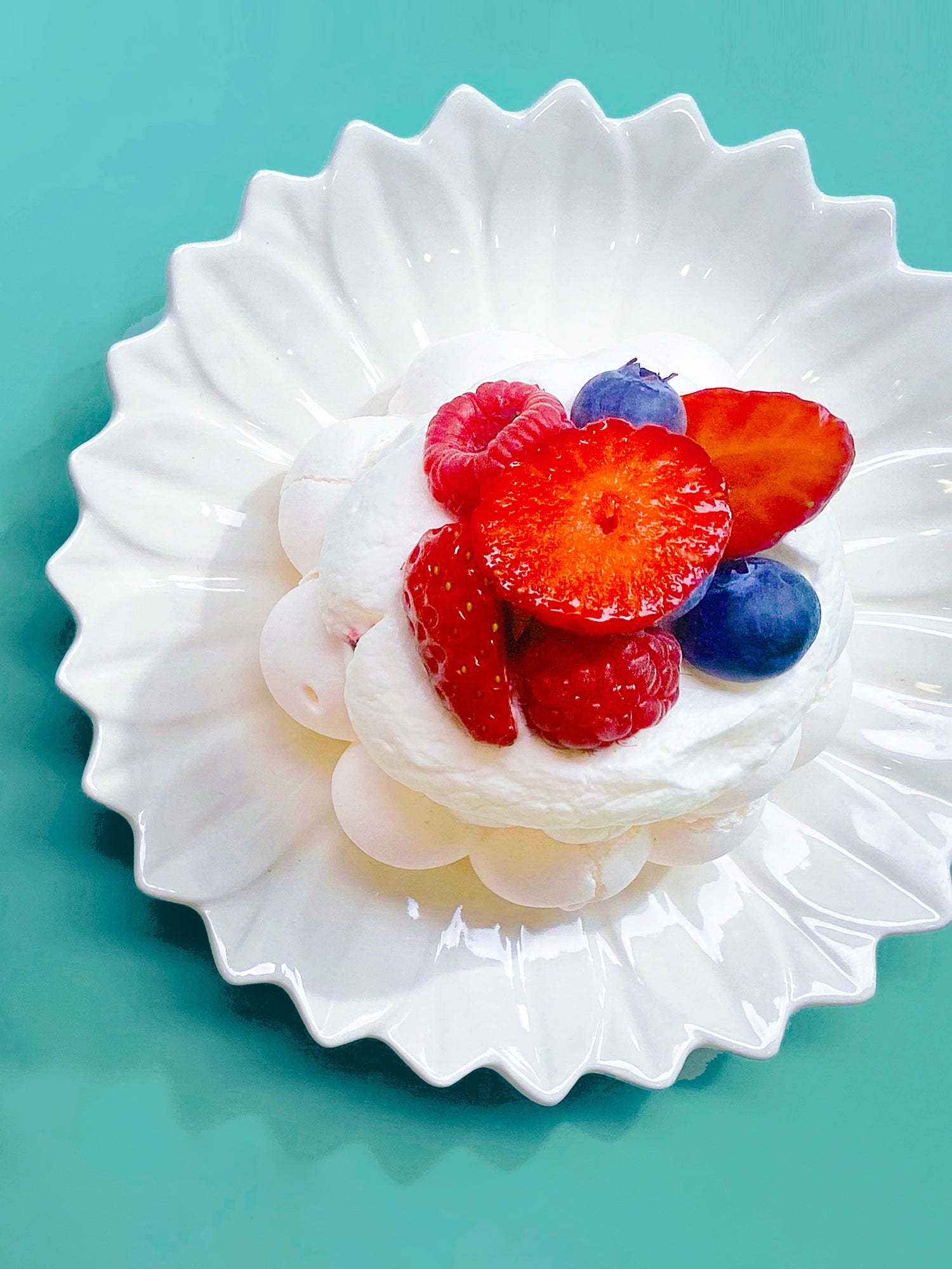 Atelier pavlova et merveilleux, sucre rousse