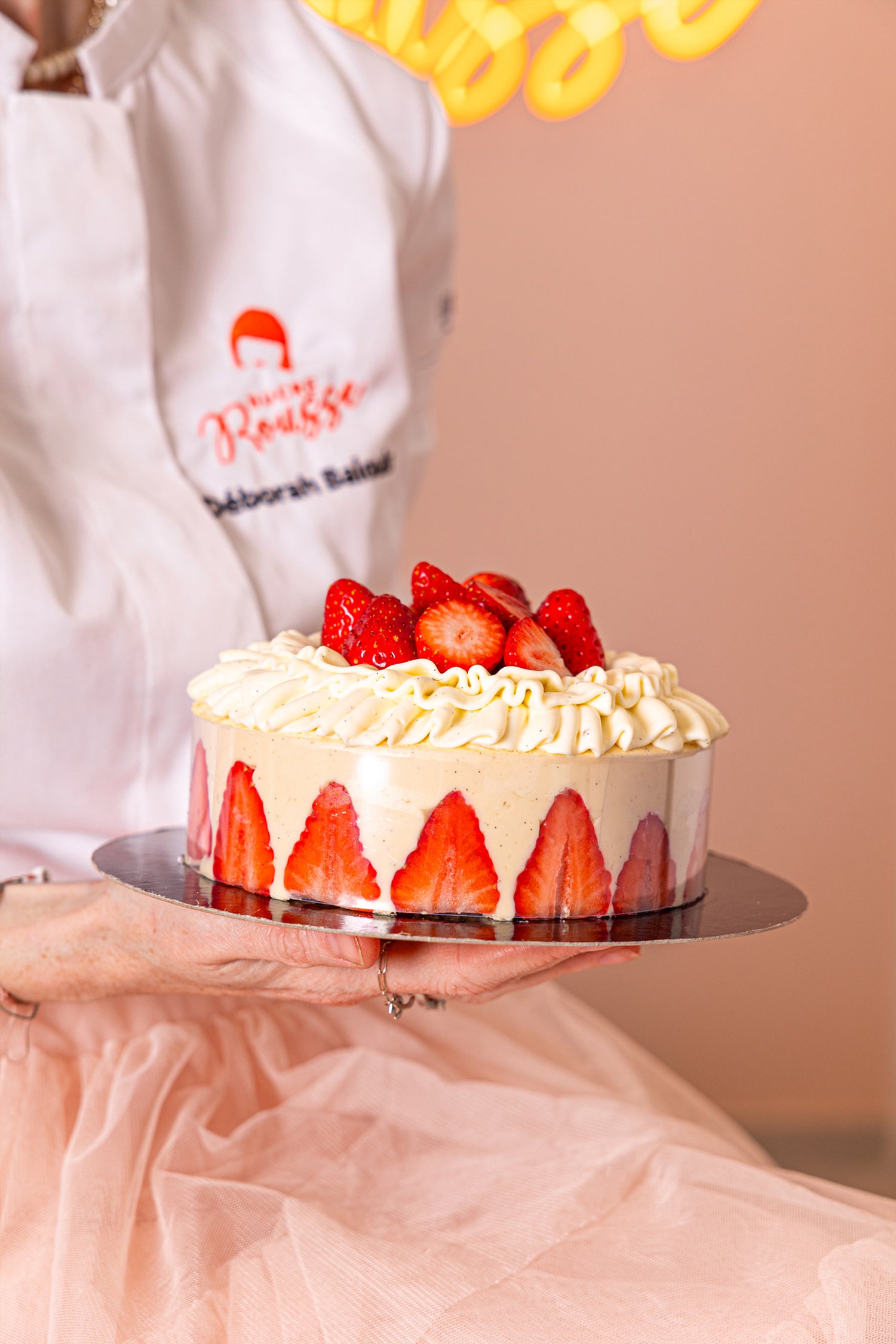 commande de gateaux : le fraisier sucre rousse
